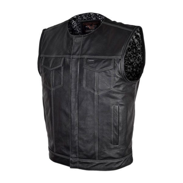 VL919GS Motorcycle Leather Vest